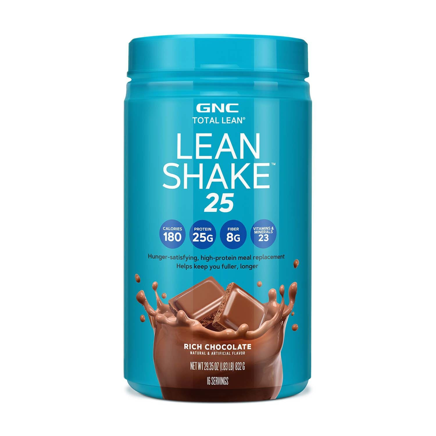 GNC Total Lean&reg; Lean Shake&trade; 25, Shake Proteic, cu Aroma de Ciocolata, 832 g fotografia produsului