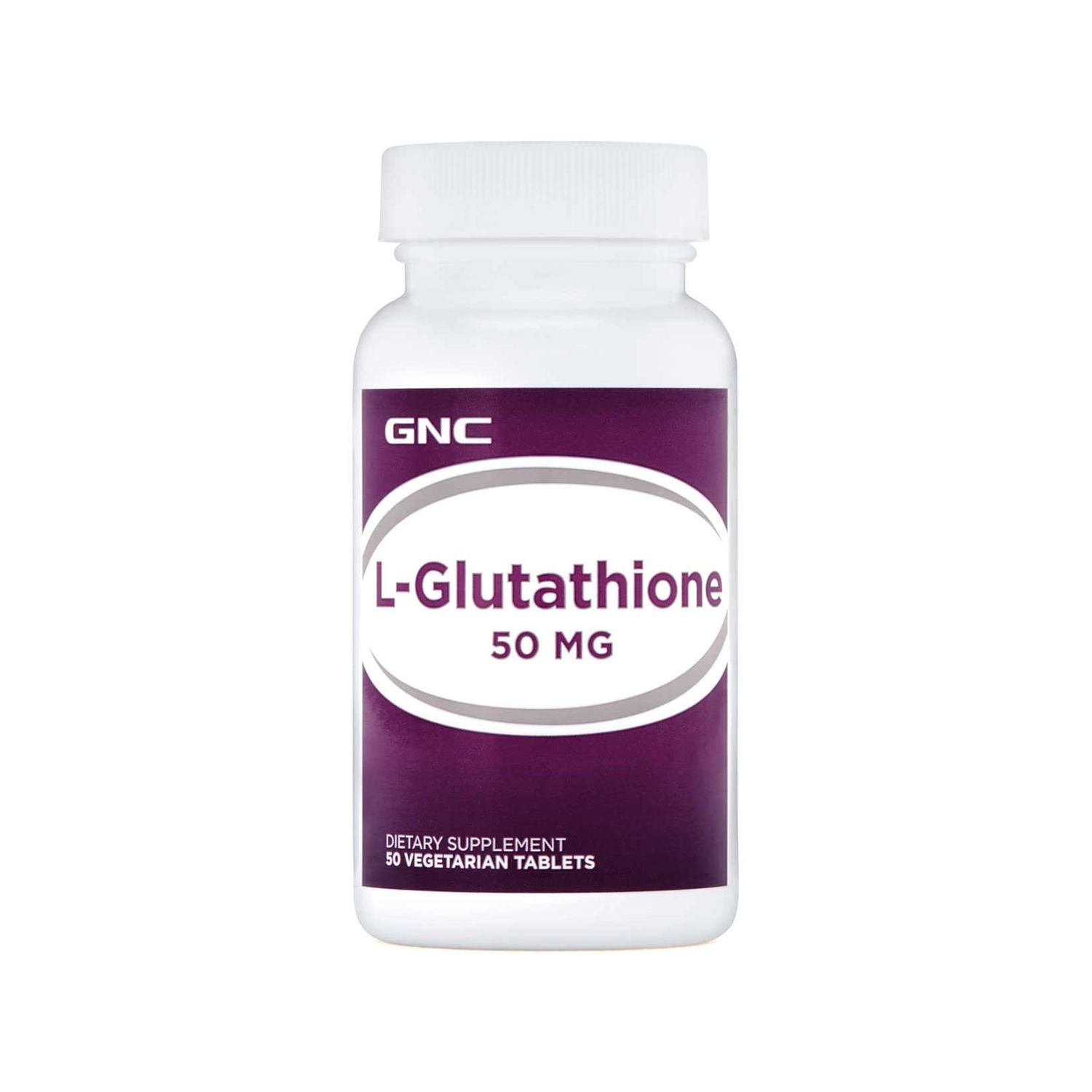 GNC L-Glutathione 50 mg, L-Glutation, 50 tb fotografia produsului