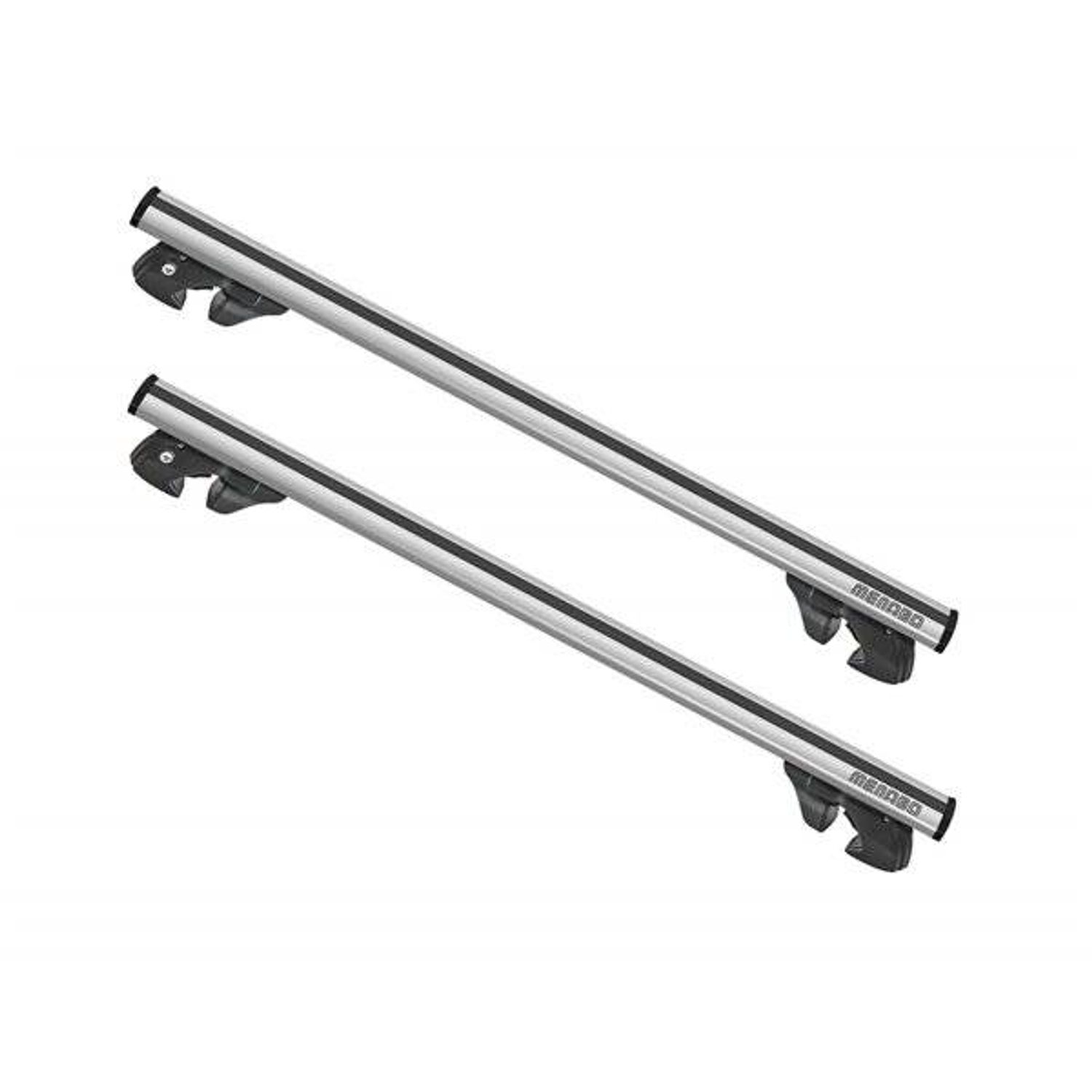 Bare transversale Menabo Jackson Silver XL pentru Volvo XC90 2002-2006 fotografia produsului