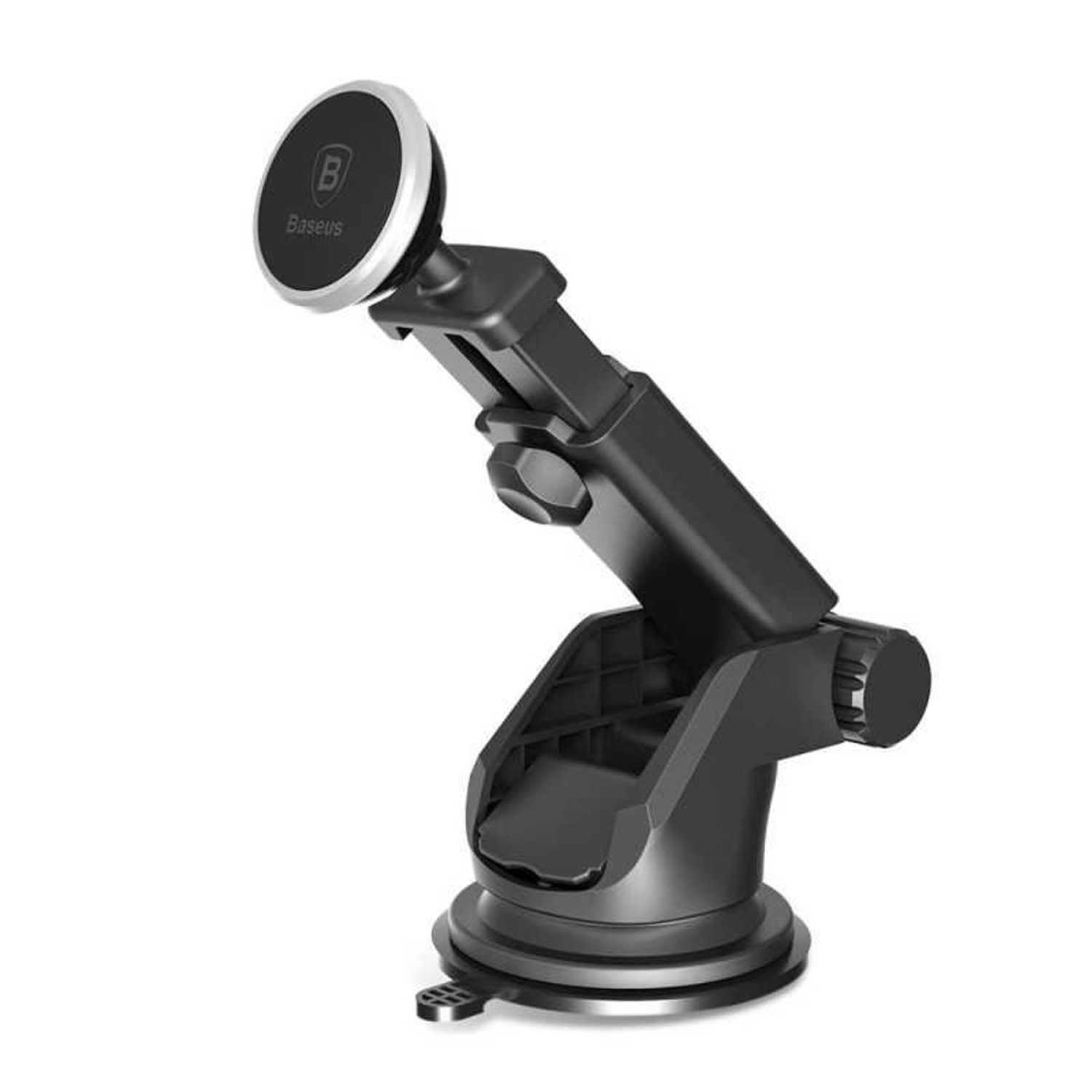 Suport Telescopic Magnetic pentru Telefon Baseus Solid Series Argintiu SULX-0S fotografia produsului