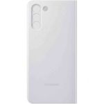 Husa de Protectie Samsung Smart Clear View Cover pentru Galaxy S21 Plus Light Gray fotografia produsului