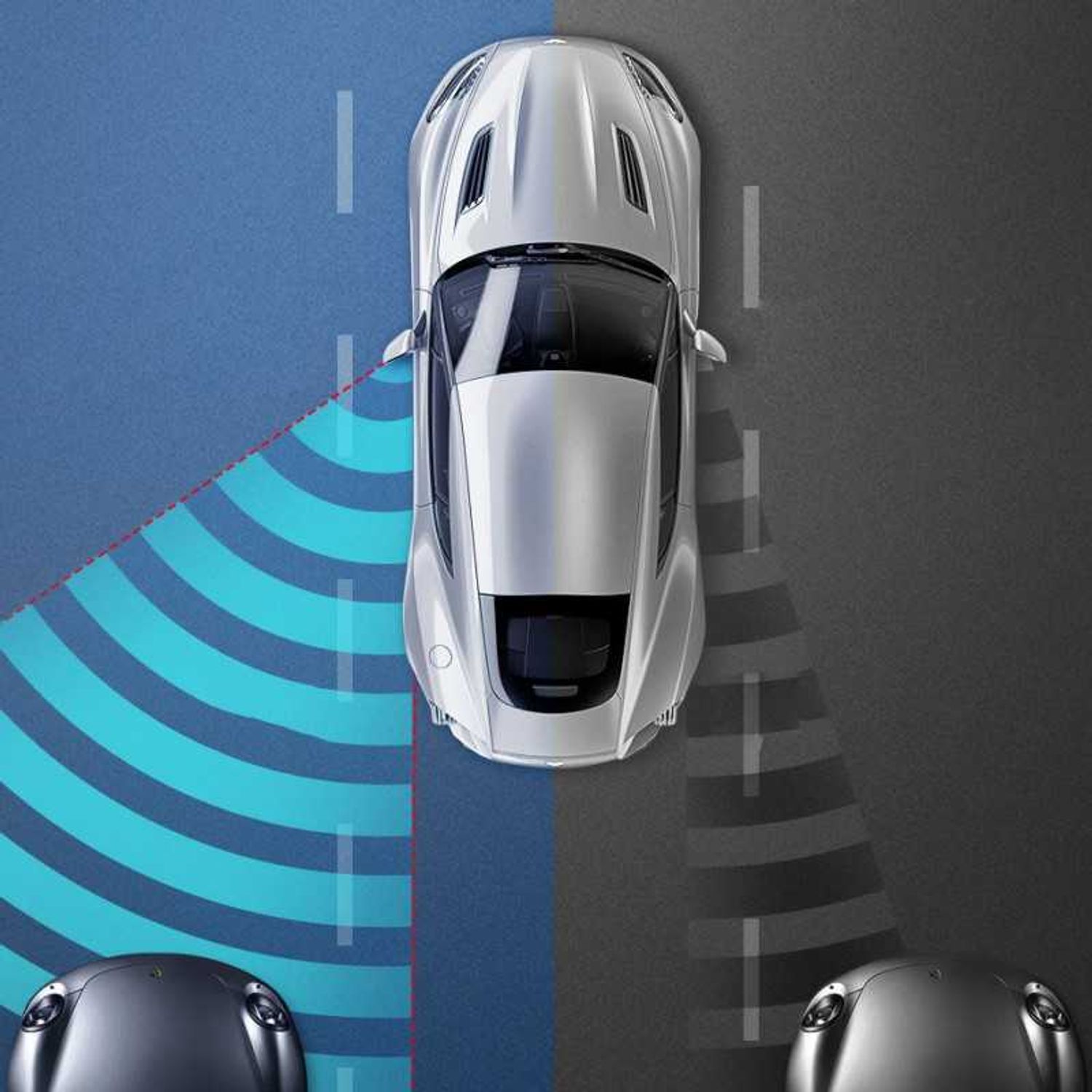 Oglinda Baseus ACFZJ-01 Full-view 2 x Blind-Spot Mirror Negru fotografia produsului View 5 L