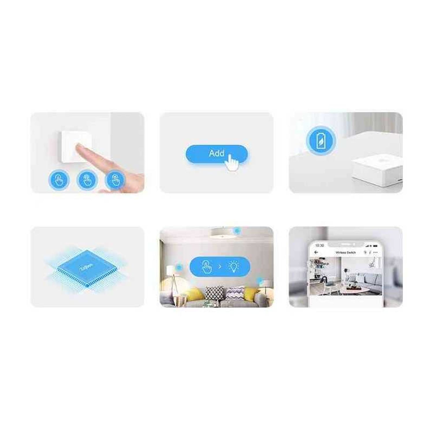 Comutator inteligent fara fir Sonoff Zigbee fotografia produsului View 7 L