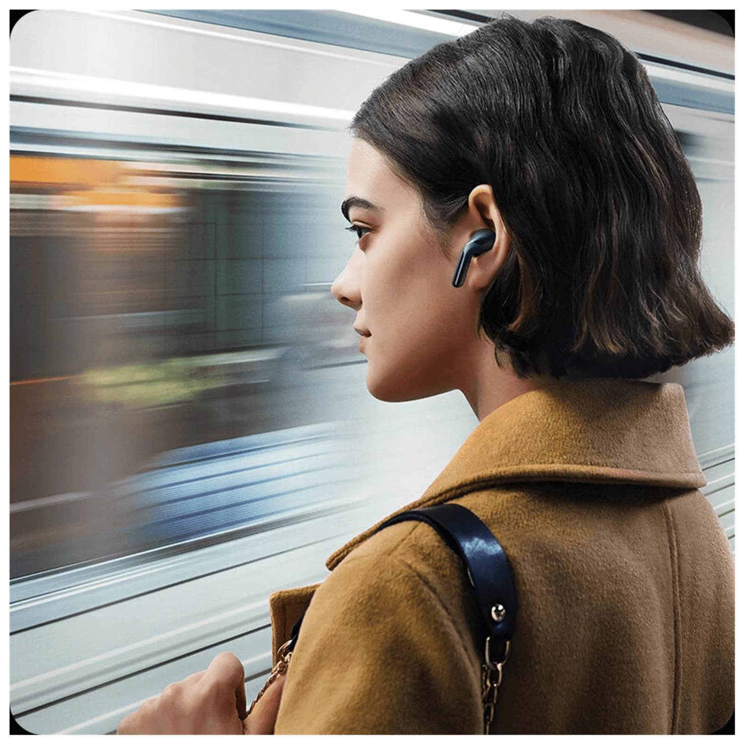 Casti audio Xiaomi Buds 3 Carbon Black fotografia produsului View 8 L