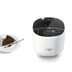Multicooker, Bosch, MUC11W12, 48 programe, timer, 5 l, 940 W, alb fotografia produsului