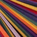 Hamac doua persoane, Sersimo, 100% Bumbac 200&times;150 cm, multicolor fotografia produsului View 9 S