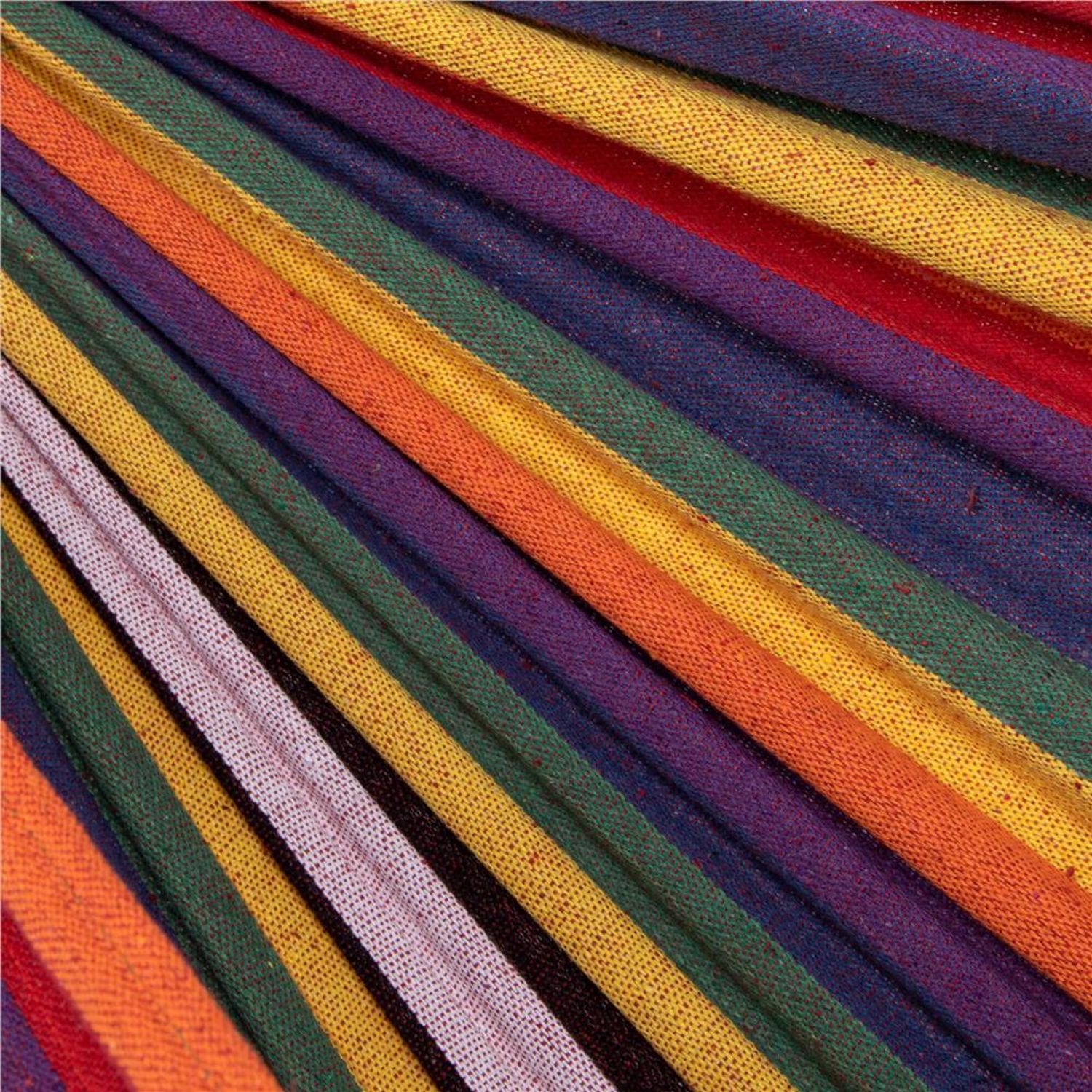 Hamac doua persoane, Sersimo, 100% Bumbac 200&times;150 cm, multicolor fotografia produsului View 9 L