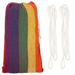 Hamac doua persoane, Sersimo, 100% Bumbac 200&times;150 cm, multicolor fotografia produsului View 14 S
