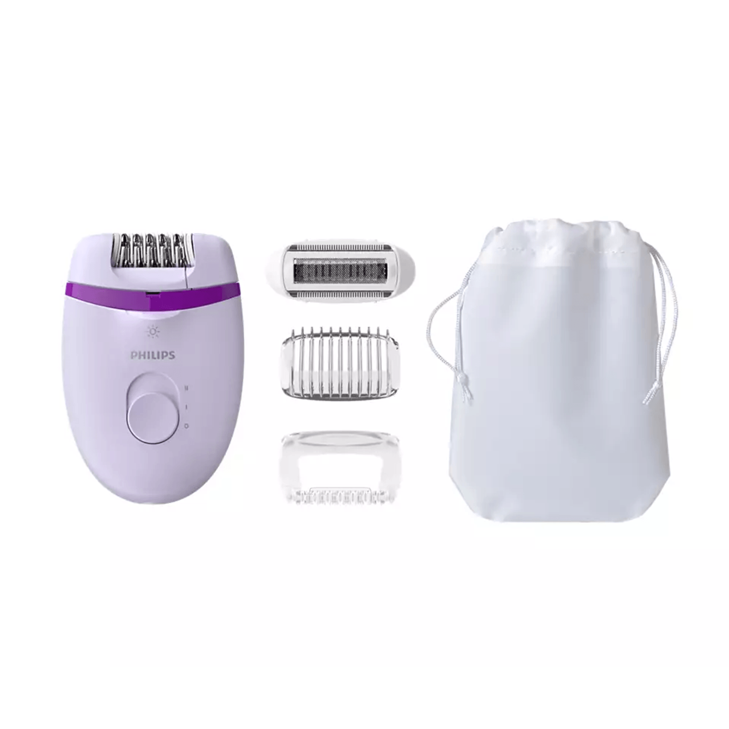 Epilator Philips Satinelle BRE275/00, Lila fotografia produsului