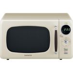 Cuptor cu microunde Daewoo KOR-669RC, 20 L, 800 W, Mecanic, Timer, Bej fotografia produsului
