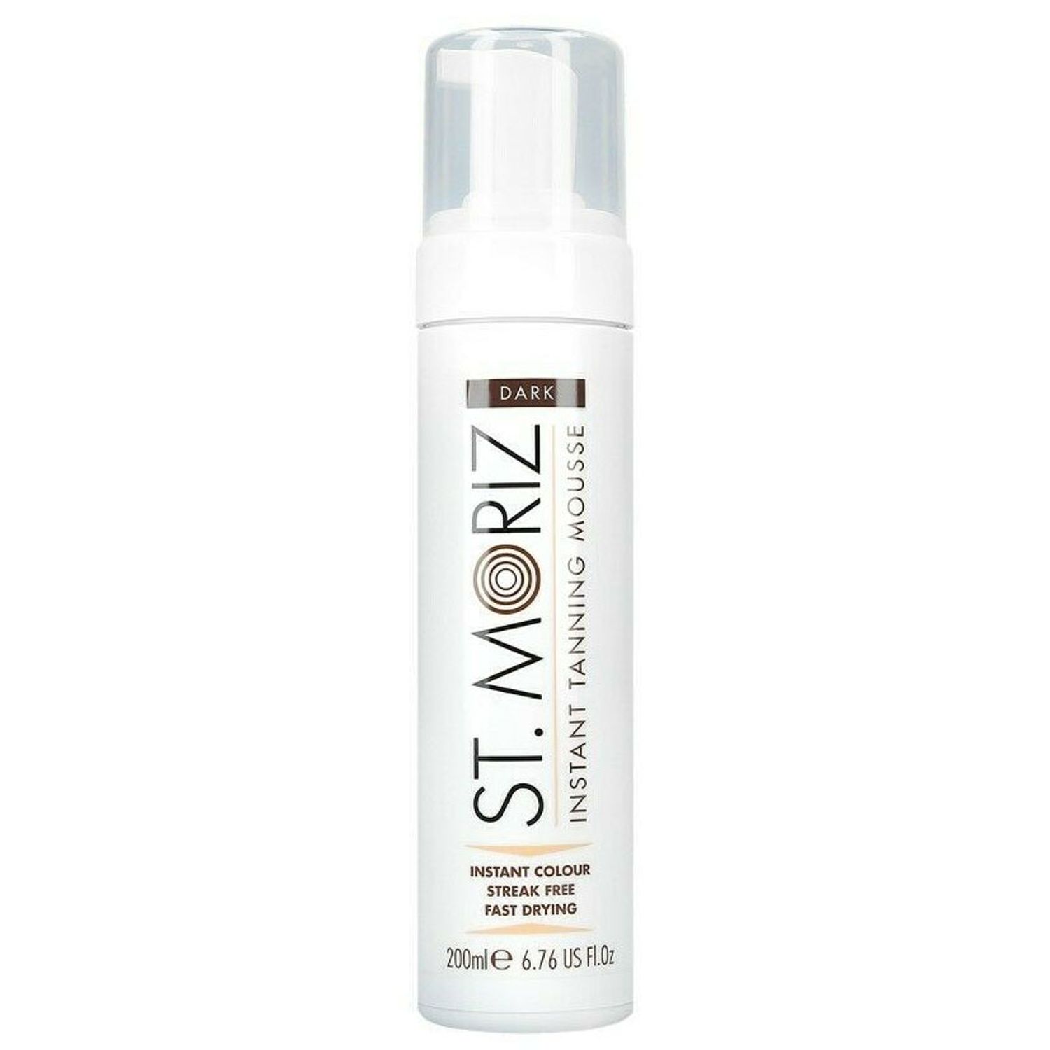 Spuma Autobronzanta Profesionala ST MORIZ Tanning Mousse, Efect instant, Dark, 200 ml fotografia produsului