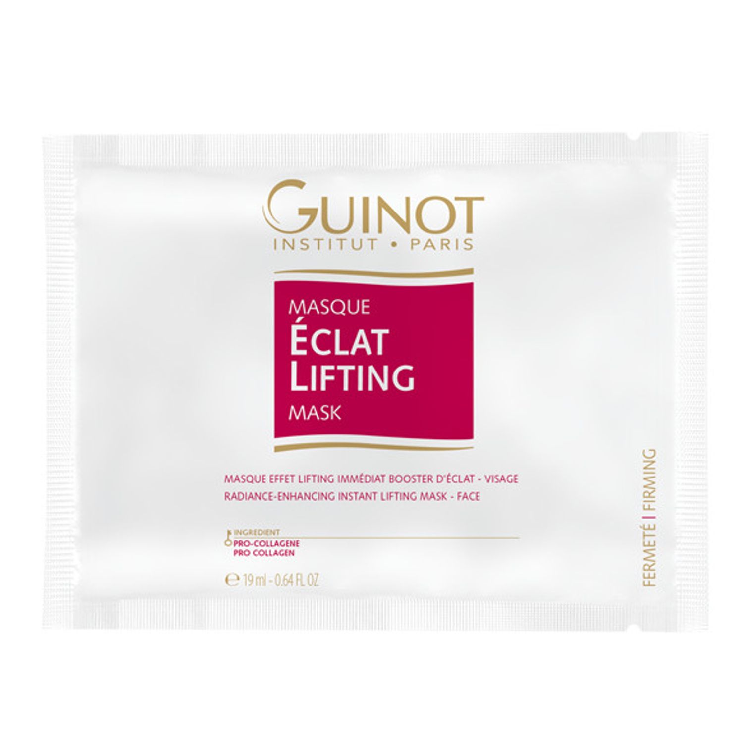 Tratament cu efect de lifting Guinot Masque Eclat Lifting, 4 pliculete fotografia produsului View 2 L