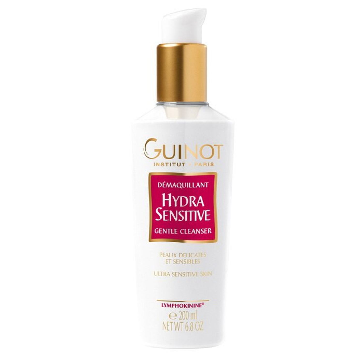 Demachiant pentru piele reactiva si sensibila Guinot Hydra Sensitive, 200 ml fotografia produsului