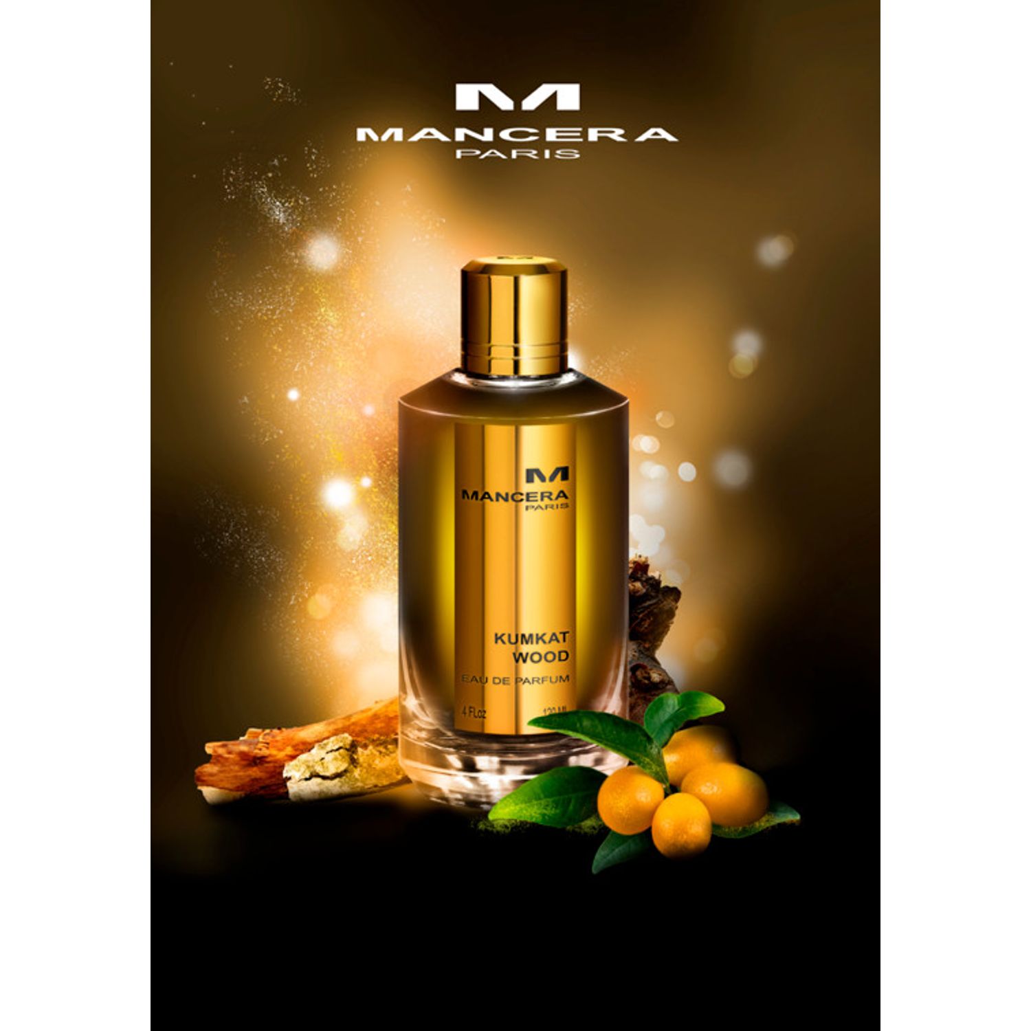 Mancera Kumkat Wood, Apa de parfum, Unisex, 120 ml fotografia produsului View 3 L