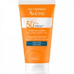 Fluid cu protectie solara pentru piele normala si mixta, fara parfum Avene SPF 50+ TRIASORB, 50 ml fotografia produsului