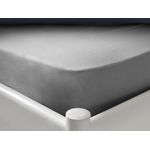 Cearsaf cu elastic Essentials 180x200 cm verde fotografia produsului View 6 S