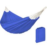 Hamac doua persoane, Sersimo, 200x150 cm, 200kg, albastru fotografia produsului