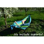 Hamac doua persoane, Sersimo, 200x150 cm, verde albastru fotografia produsului View 5 S