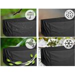 Husa balansoar impermeabila Sersimo, 215x150x150cm, neagra fotografia produsului View 4 S