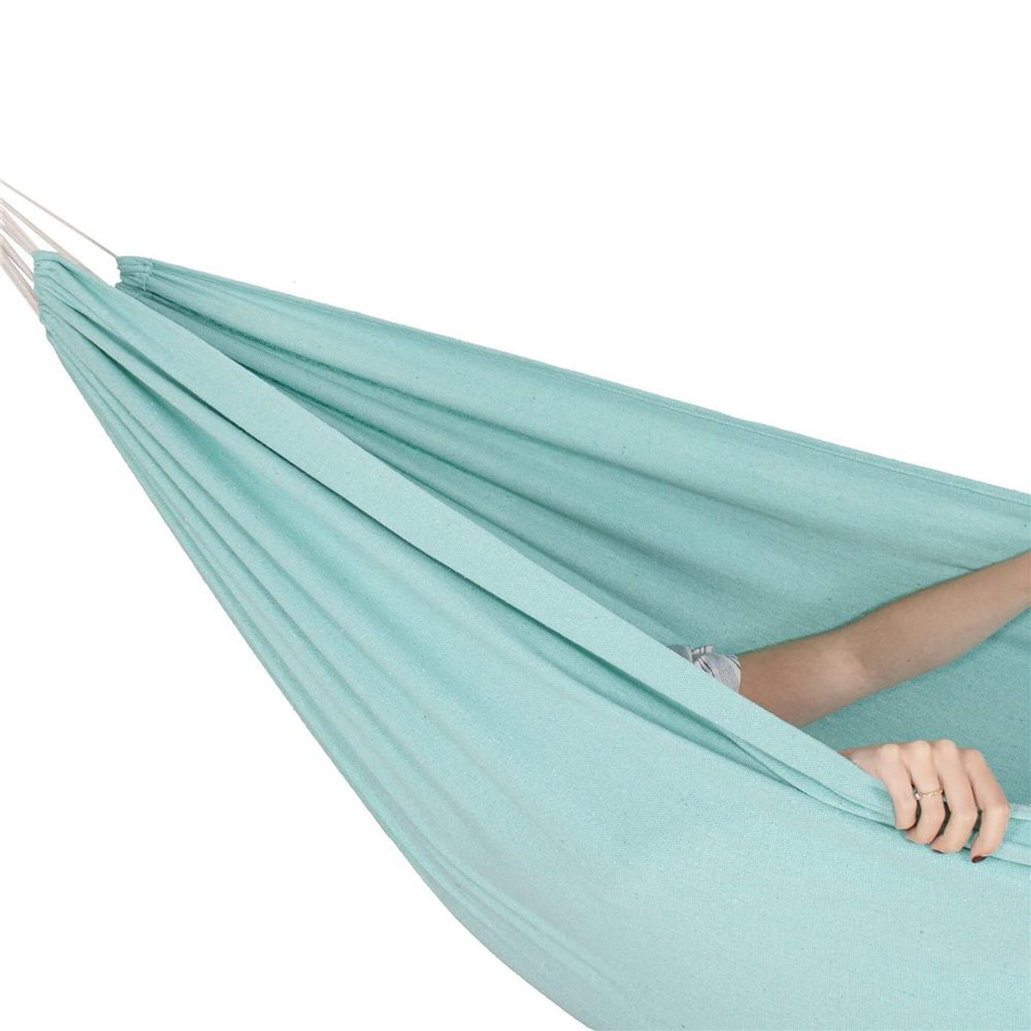 Hamac doua persoane, Sersimo, 200kg, 200x150 cm, verde menta fotografia produsului View 10 L
