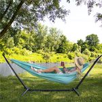 Hamac doua persoane, Sersimo, 200kg, 200x150 cm, verde menta fotografia produsului View 3 S