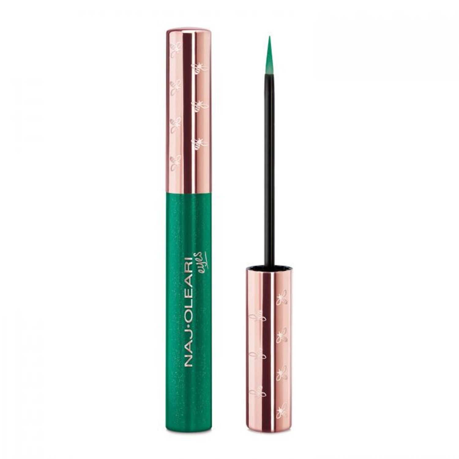 Tuș de ochi 03 Emerald Chrome, Impeccable Eyeliner, Naj Oleari, 4ml fotografia produsului