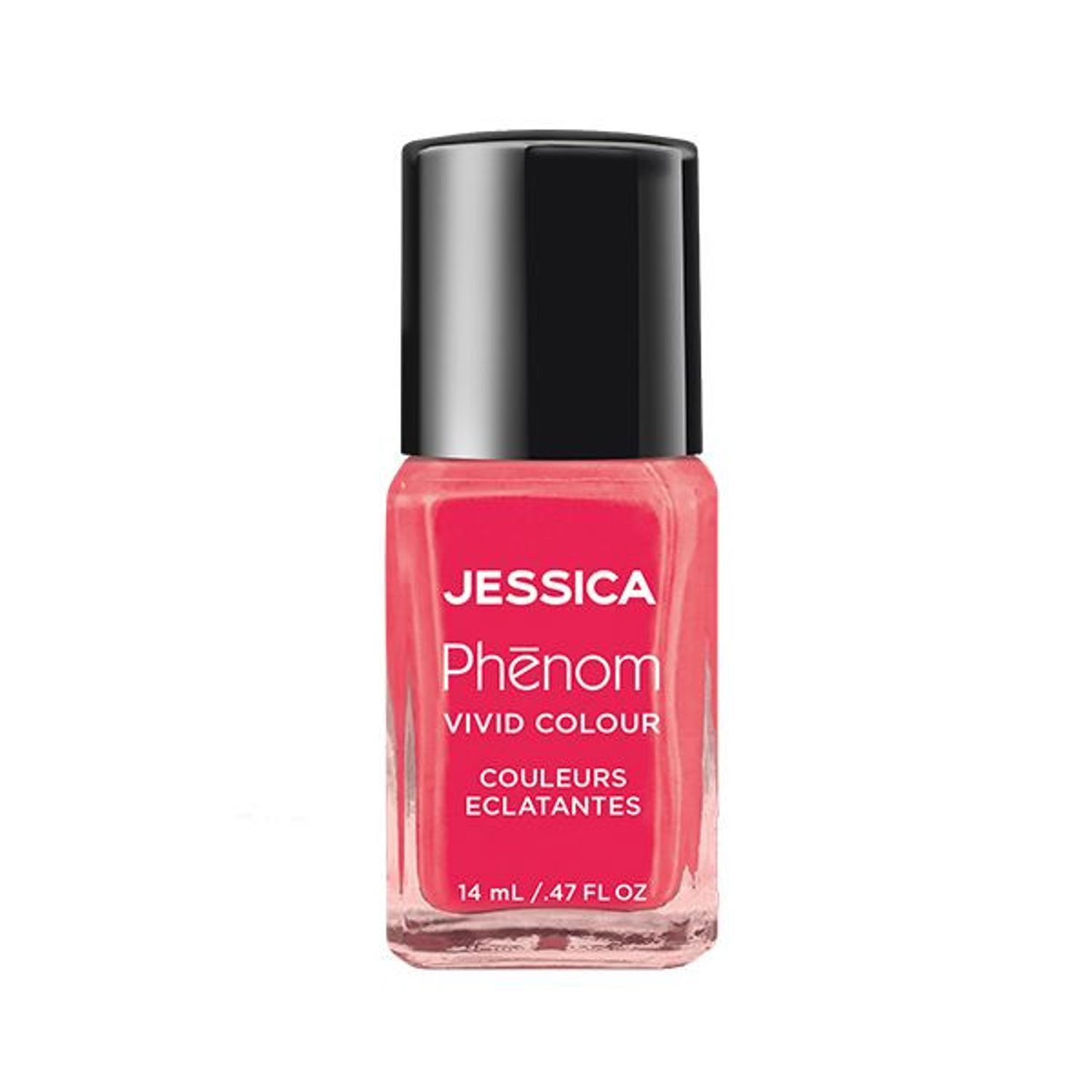 Lac de unghii Jessica Phenom Vivid Colour Red Hots, PHEN-059, 14ml fotografia produsului