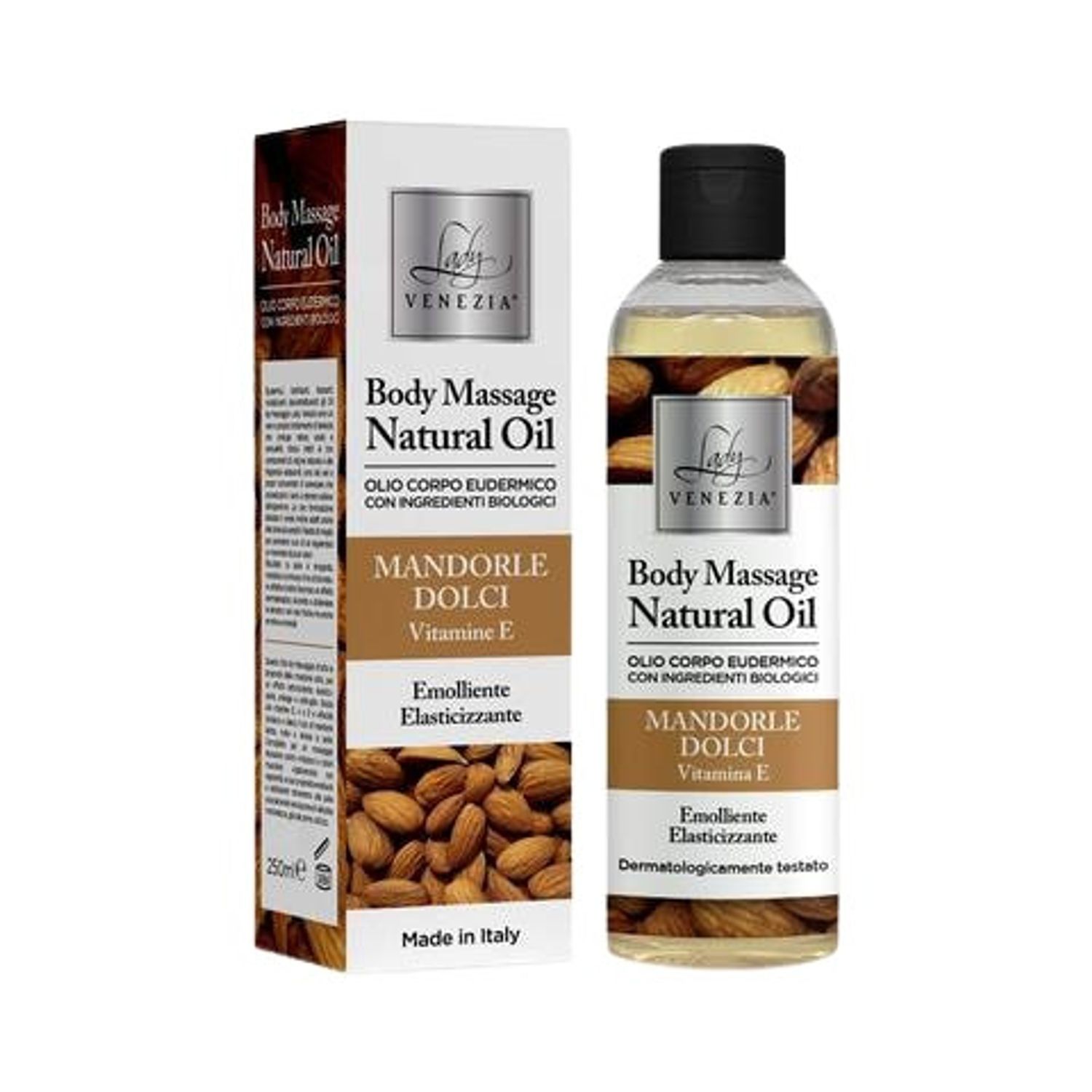 Ulei masaj eudermic cu Migdale Dulci, Lady Venezia, 250 ml fotografia produsului