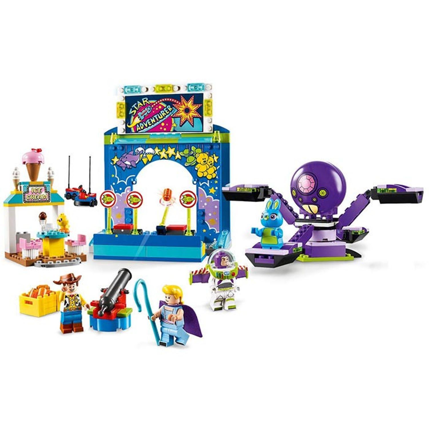 LEGO 4+ BUZZ & WOODY`S CARNIVAL MANIA! 4+ fotografia produsului