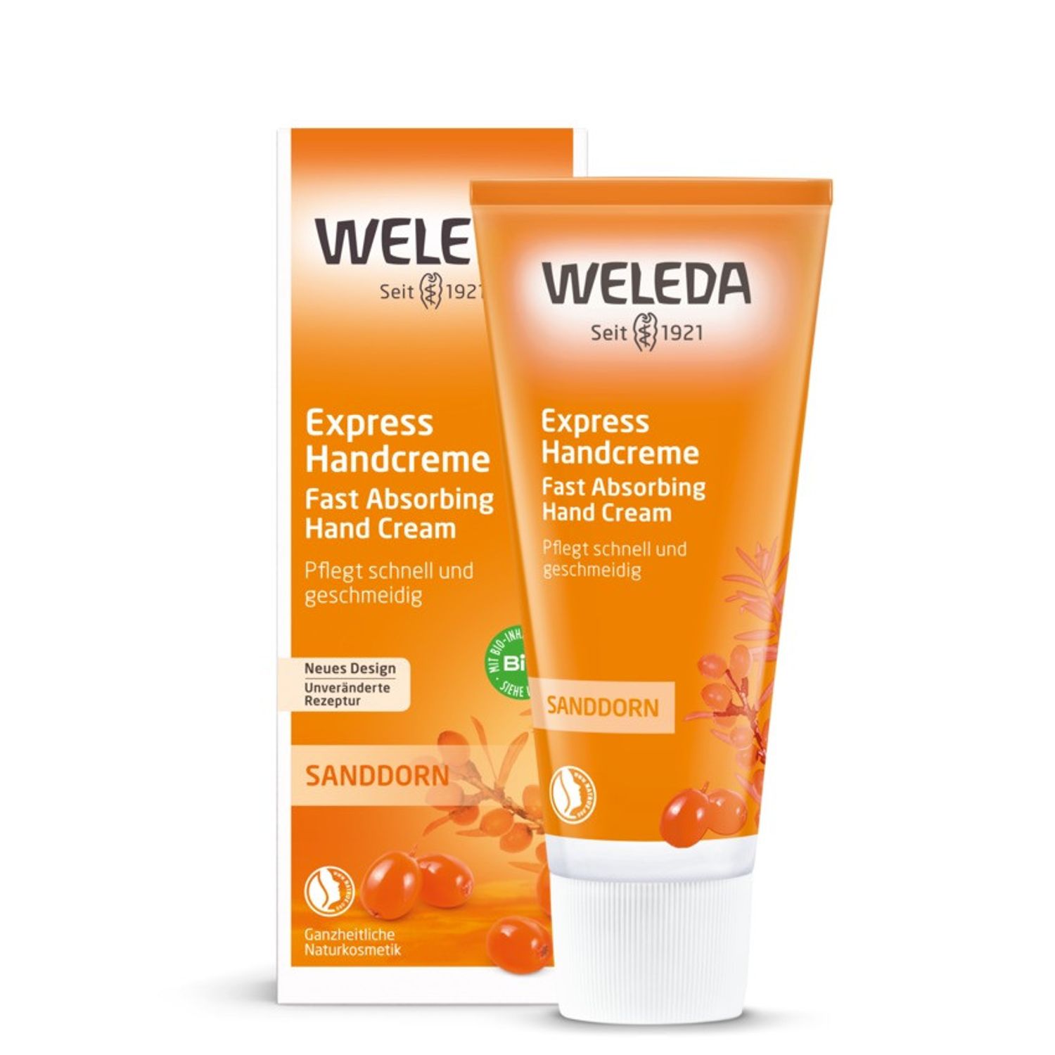 Weleda crema de maini bio catina fotografia produsului