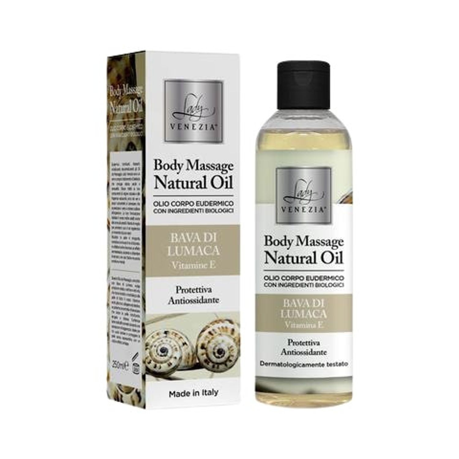 Ulei masaj eudermic cu Extract de Melc, Lady Venezia, 250 ml fotografia produsului