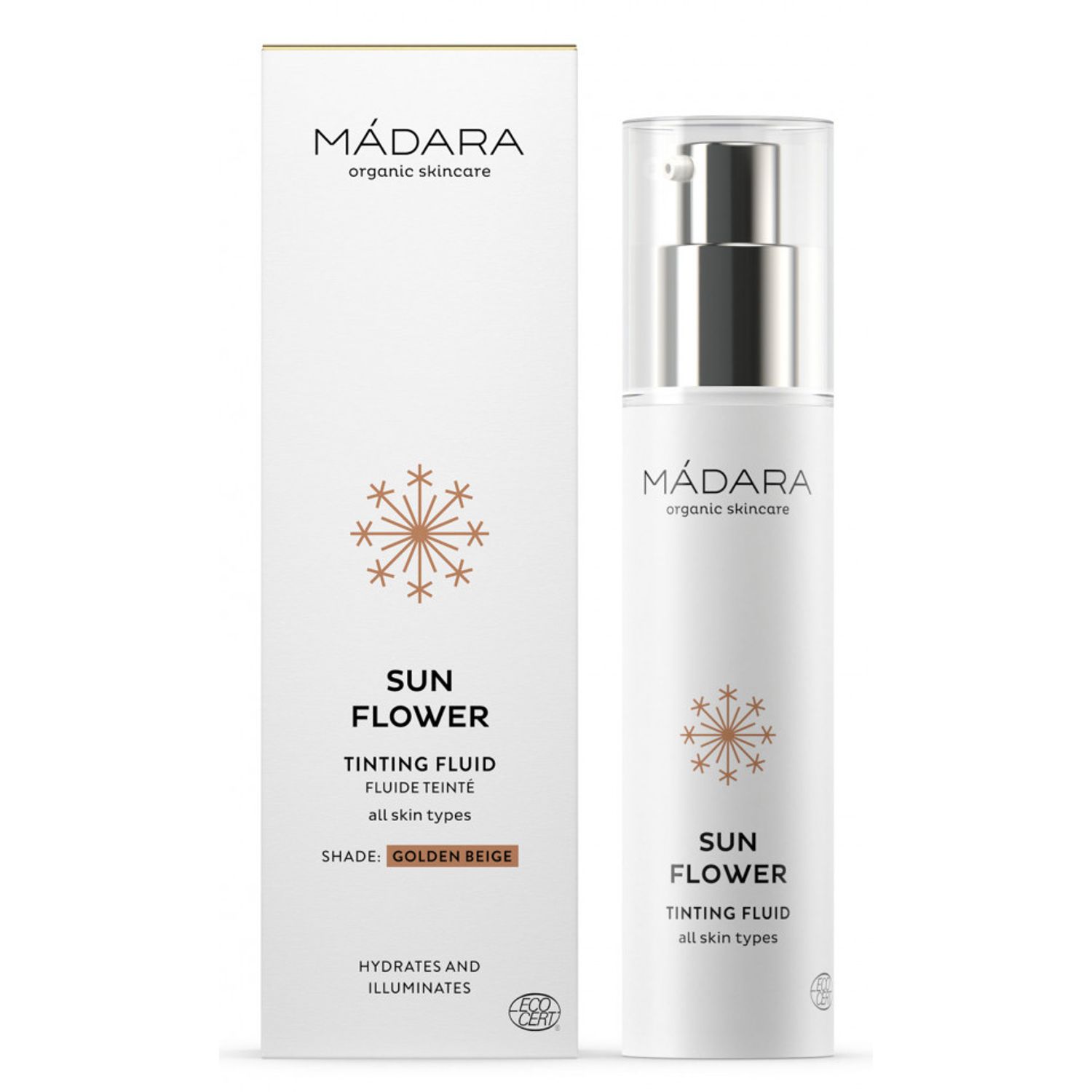 Madara Sunflower fluid nuantator bio fotografia produsului
