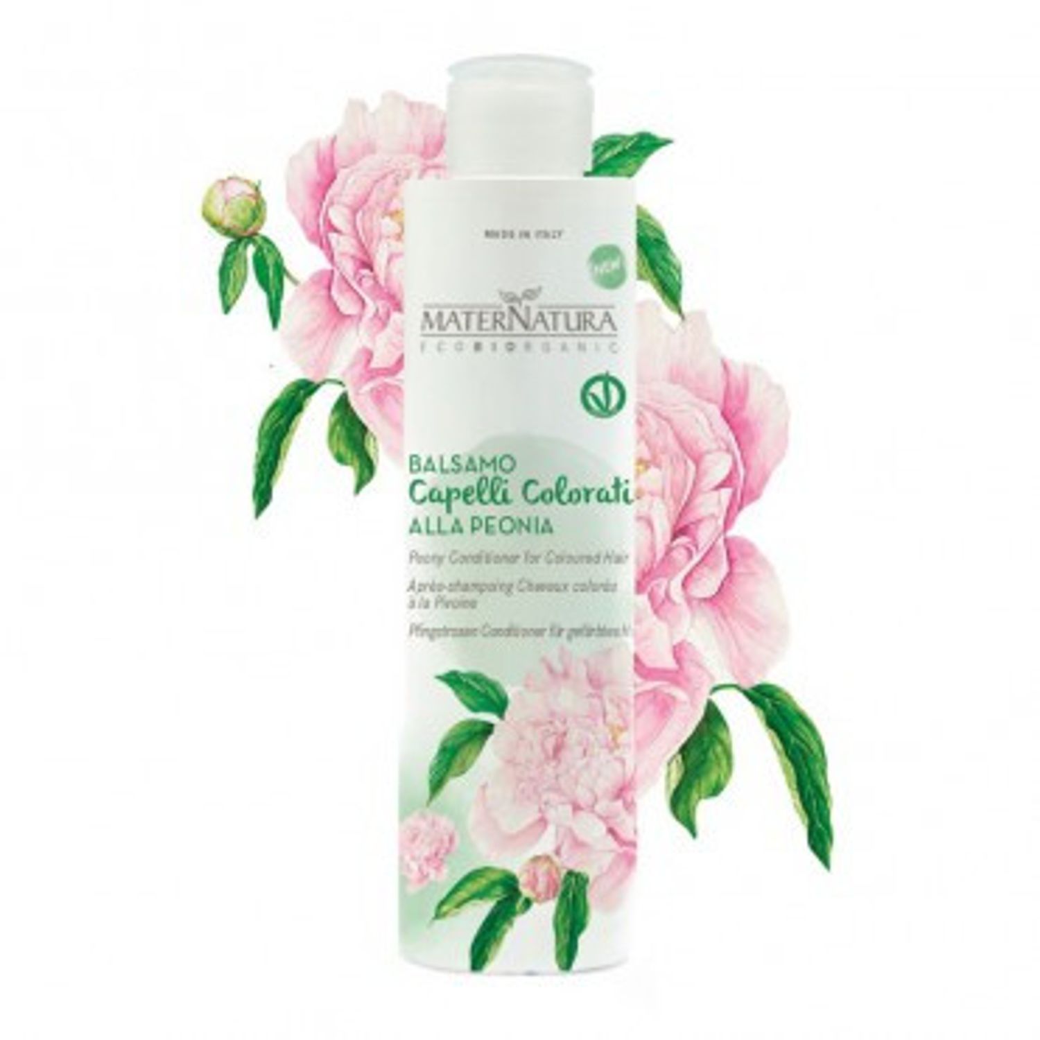 Balsam par vopsit cu bujor, 250ml - Maternatura fotografia produsului
