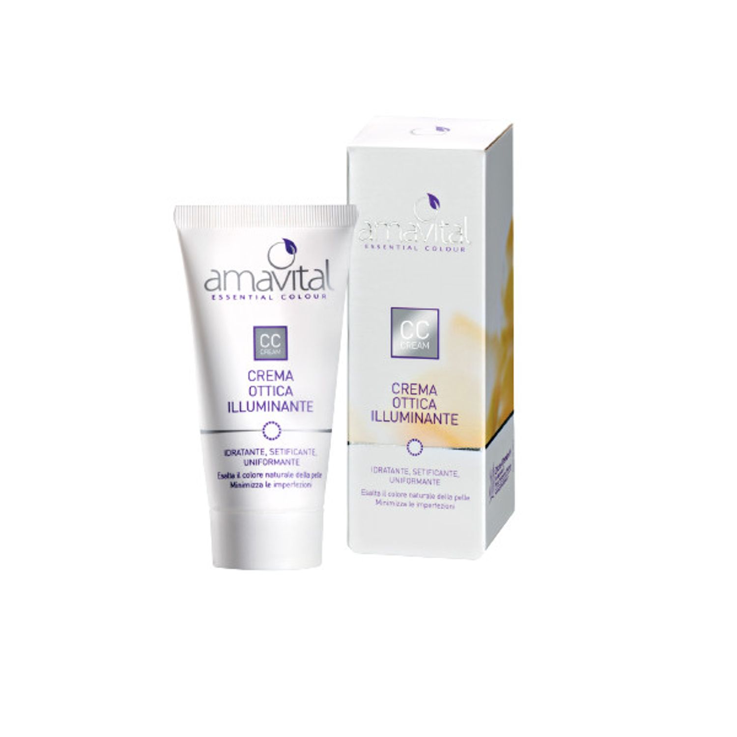 Crema CC cu efect de iluminare, Amavital, 30 ml fotografia produsului