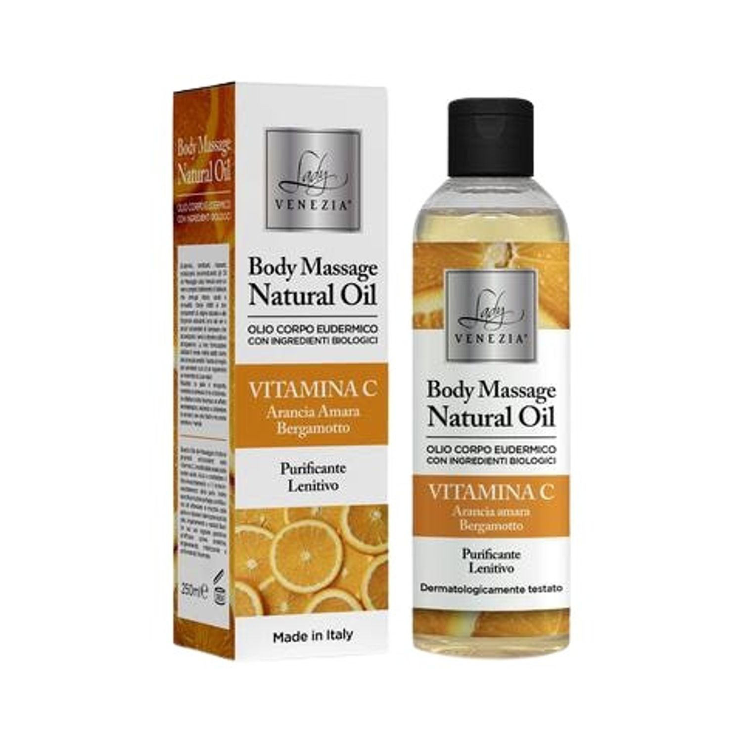 Ulei masaj cu vitamine, C, E, Lady Venezia, 250 ml fotografia produsului