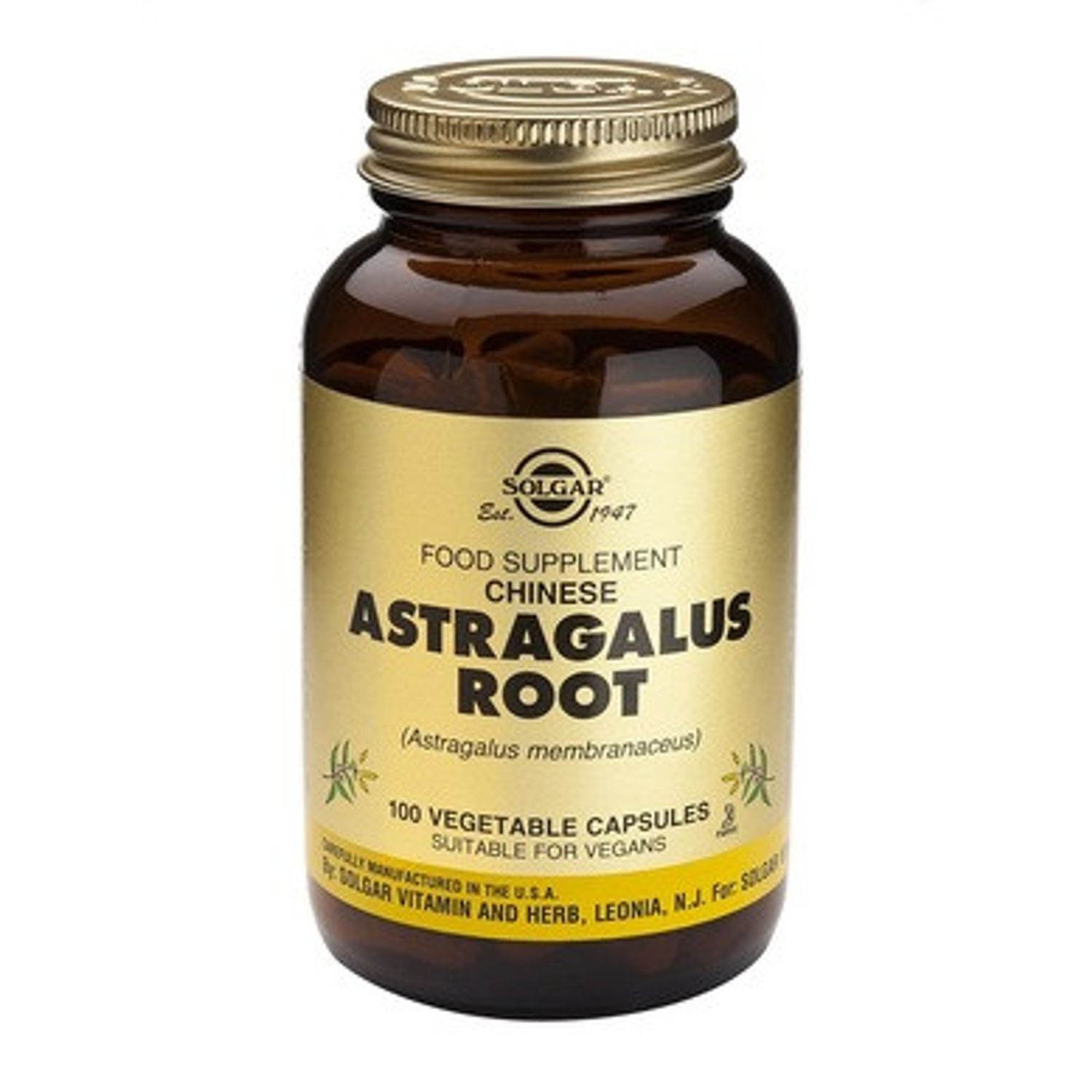 Rădăcină de Astragalus 100cps, Solgar fotografia produsului