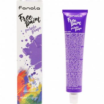 Vopsea semipermanenta Fanola Free Paint Purple Grape, 60ml
