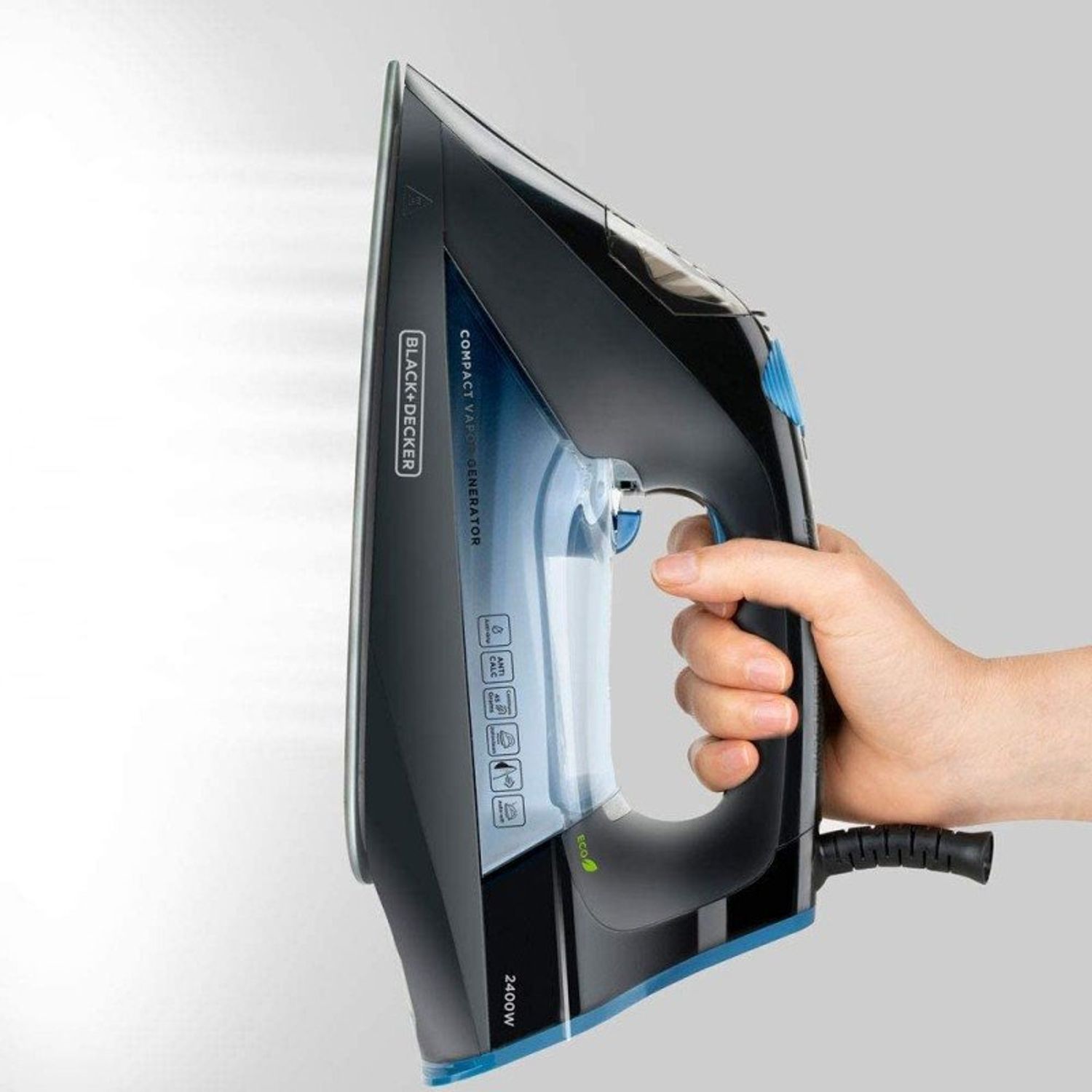 Fier de calcat negru Black+Decker 2400 W fotografia produsului View 2 L