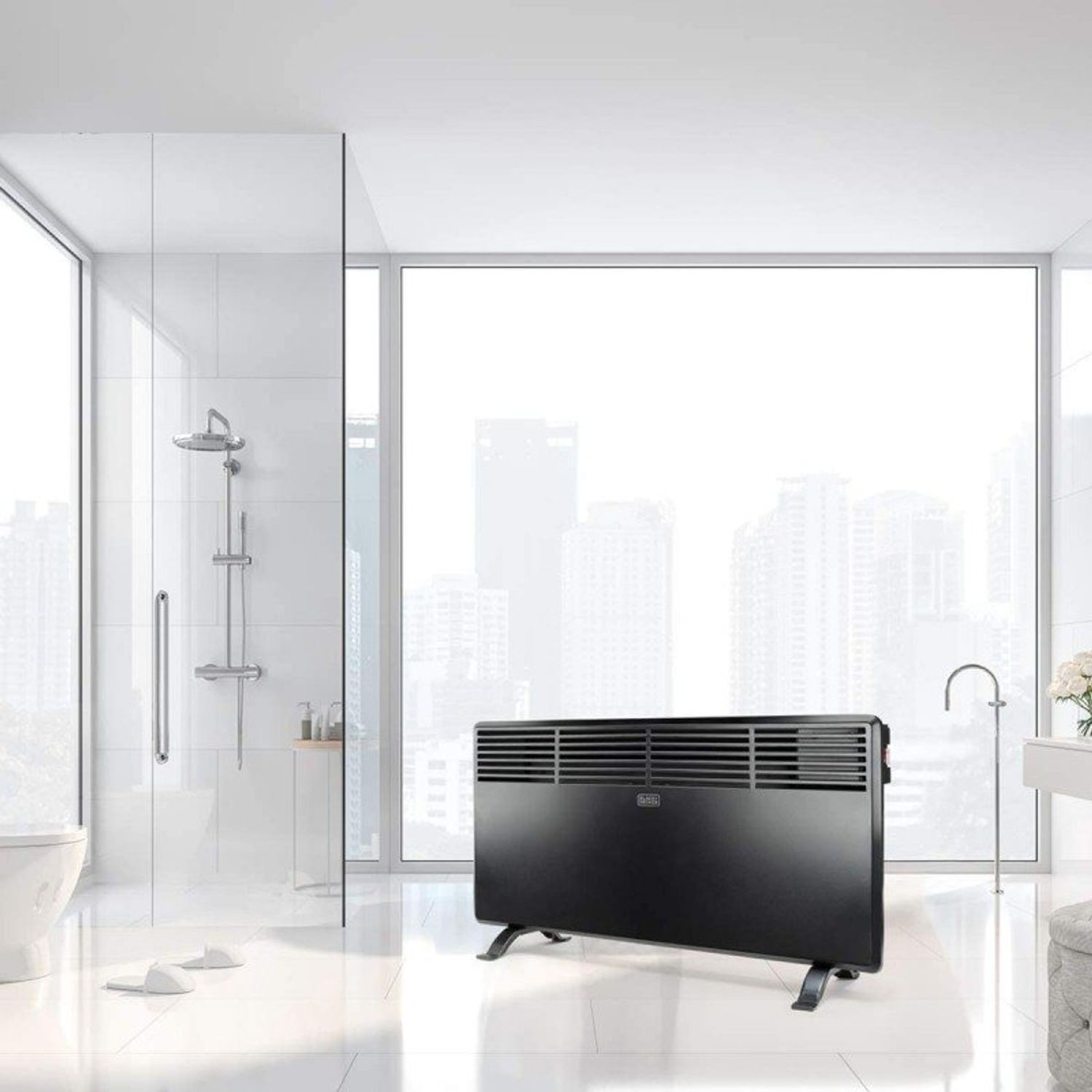 Aeroterma de perete Black+Decker 1800 W fotografia produsului View 4 L
