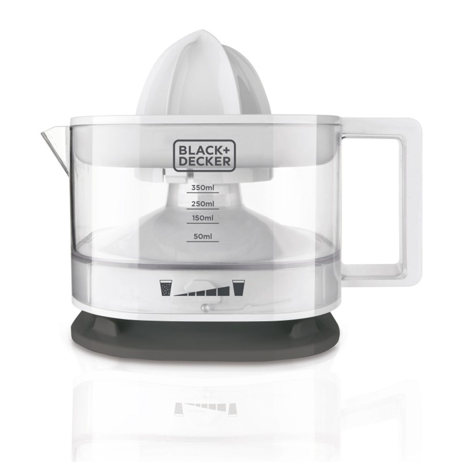 Storcator de citrice 350 ml alb Black+Decker 25 W fotografia produsului View 2 L
