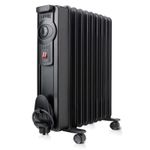 Calorifer electric cu ulei Black+Decker 1500 W fotografia produsului