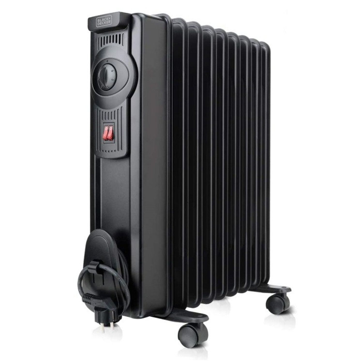 Calorifer electric cu ulei Black+Decker 1500 W fotografia produsului