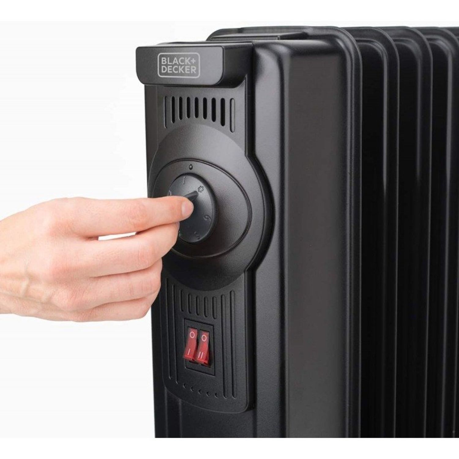 Calorifer electric cu ulei Black+Decker 1500 W fotografia produsului View 4 L