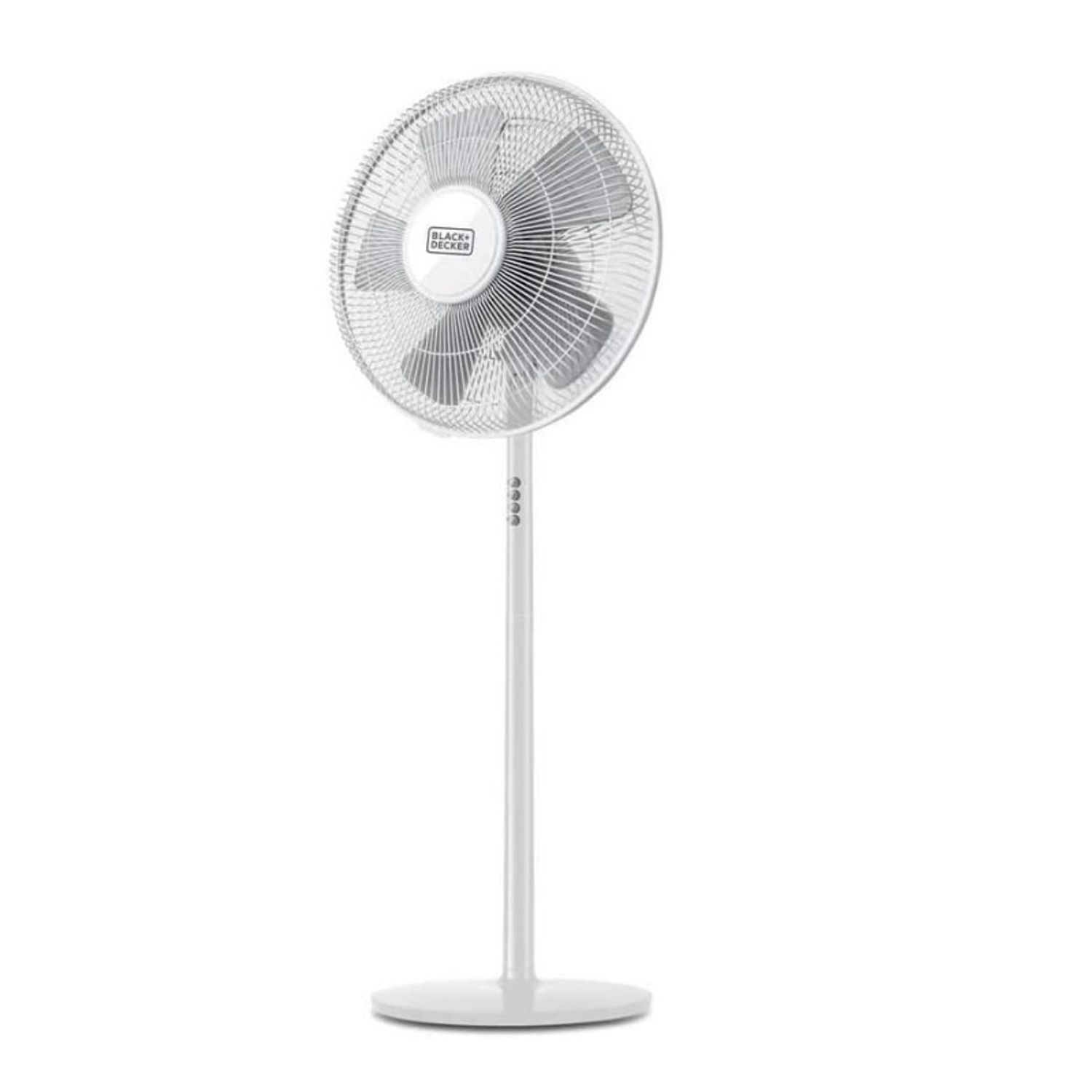 Ventilator alb cu picior Black+Decker 60 W fotografia produsului
