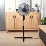 Ventilator negru cu picior Black+Decker 40 W fotografia produsului