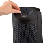 Aeroterma ceramica Black+Decker 2000 W fotografia produsului View 3 S