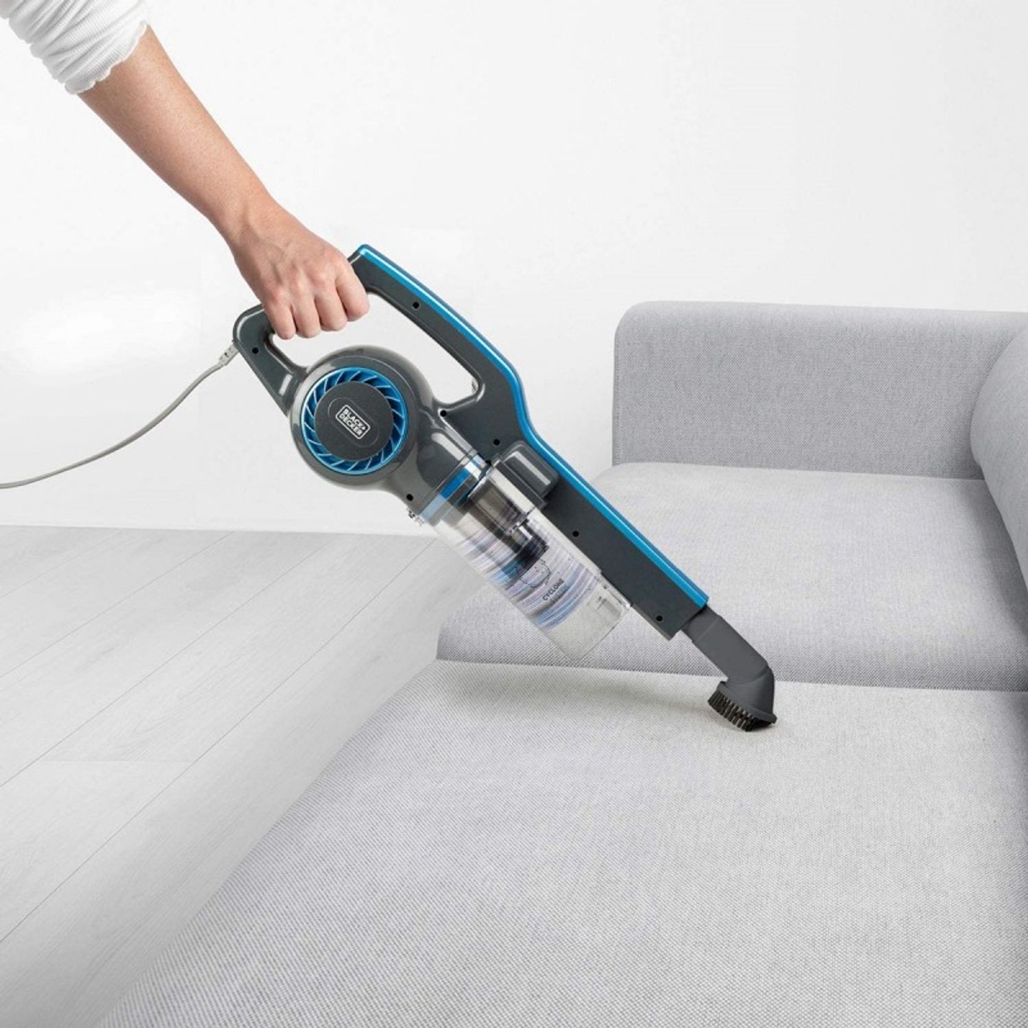 Aspirator vertical Black+Decker 600 W fotografia produsului View 5 L
