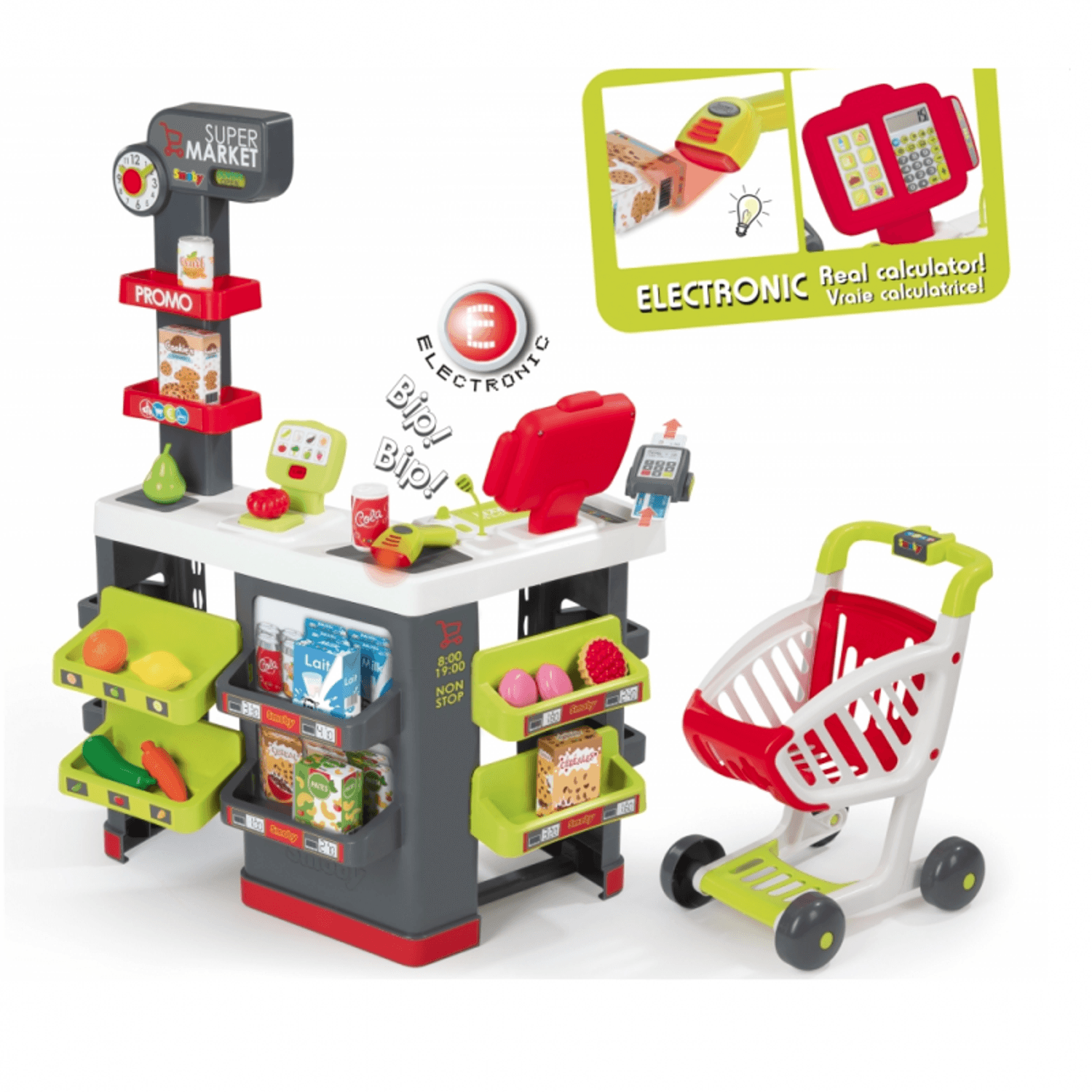 Supermarket electronic Smoby fotografia produsului