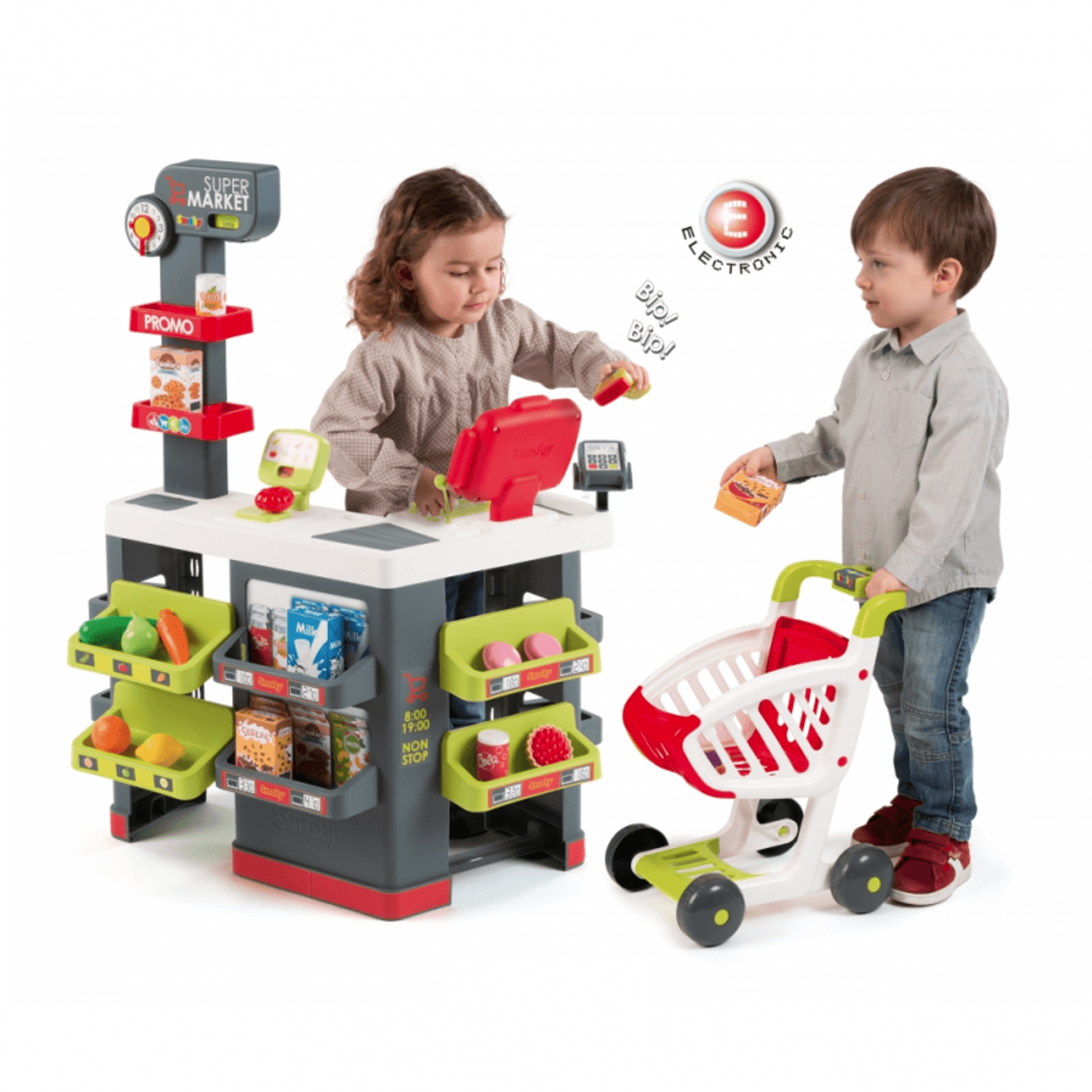 Supermarket electronic Smoby fotografia produsului View 2 L