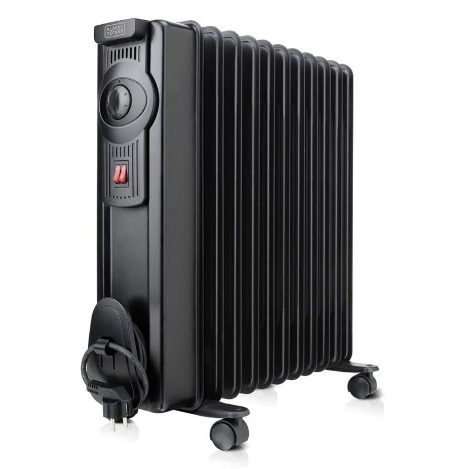 Calorifer electric cu ulei Black+Decker 2000 W fotografia produsului